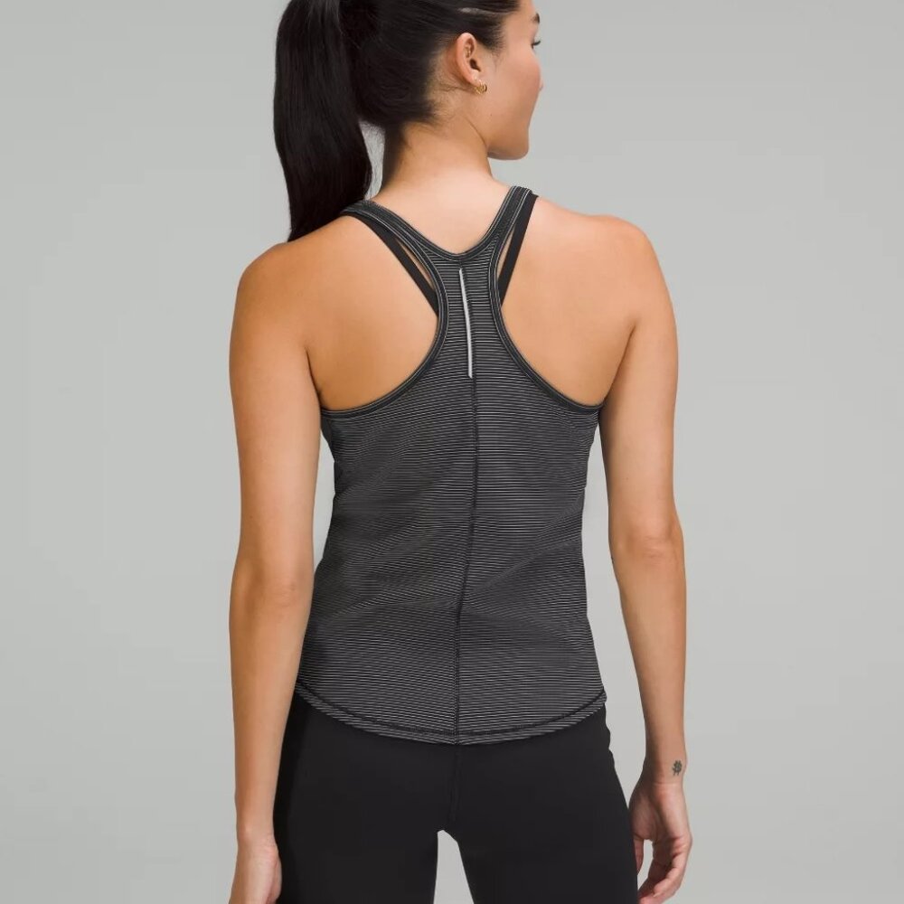 Base Pace Two-Toned Ribbed Tank Top - Picture 2 of 6
